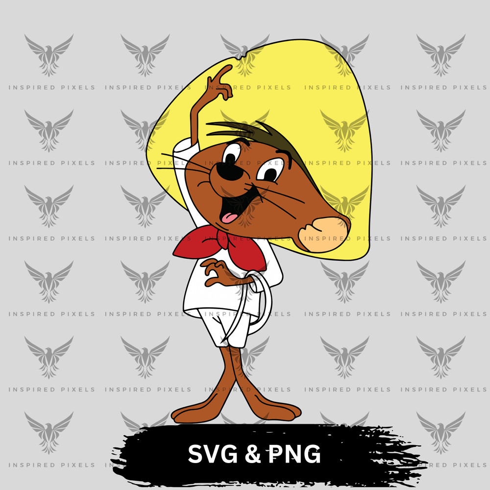 Speedy Gonzales SVG PNGSpeedy Gonzales SVGSpeedy Gonzales PNGCartoon SVGCartoon PNGtransparent Spee 0