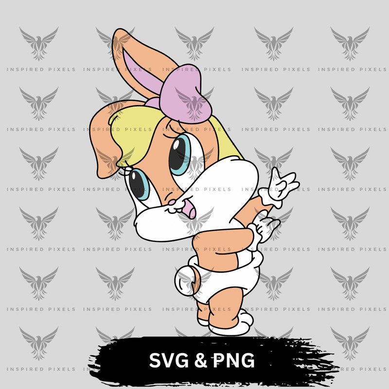 Lola Bunny SVG Lola Bunny PNG Lola Bunny SVG PNG Baby Lola Bunny PNGLola Bunny Cartoon SVG Cartoon 0