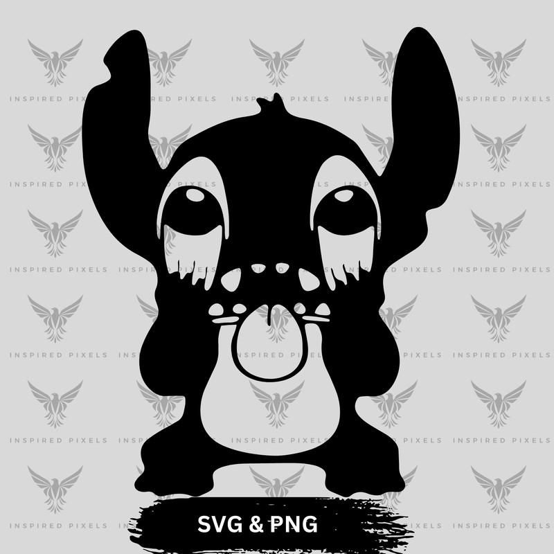 Stitch Outline Svgstitch Outline Pngstitch Outline Svg Cricut Stitch Svgstitch Bunny Svgbaby Stitch 0