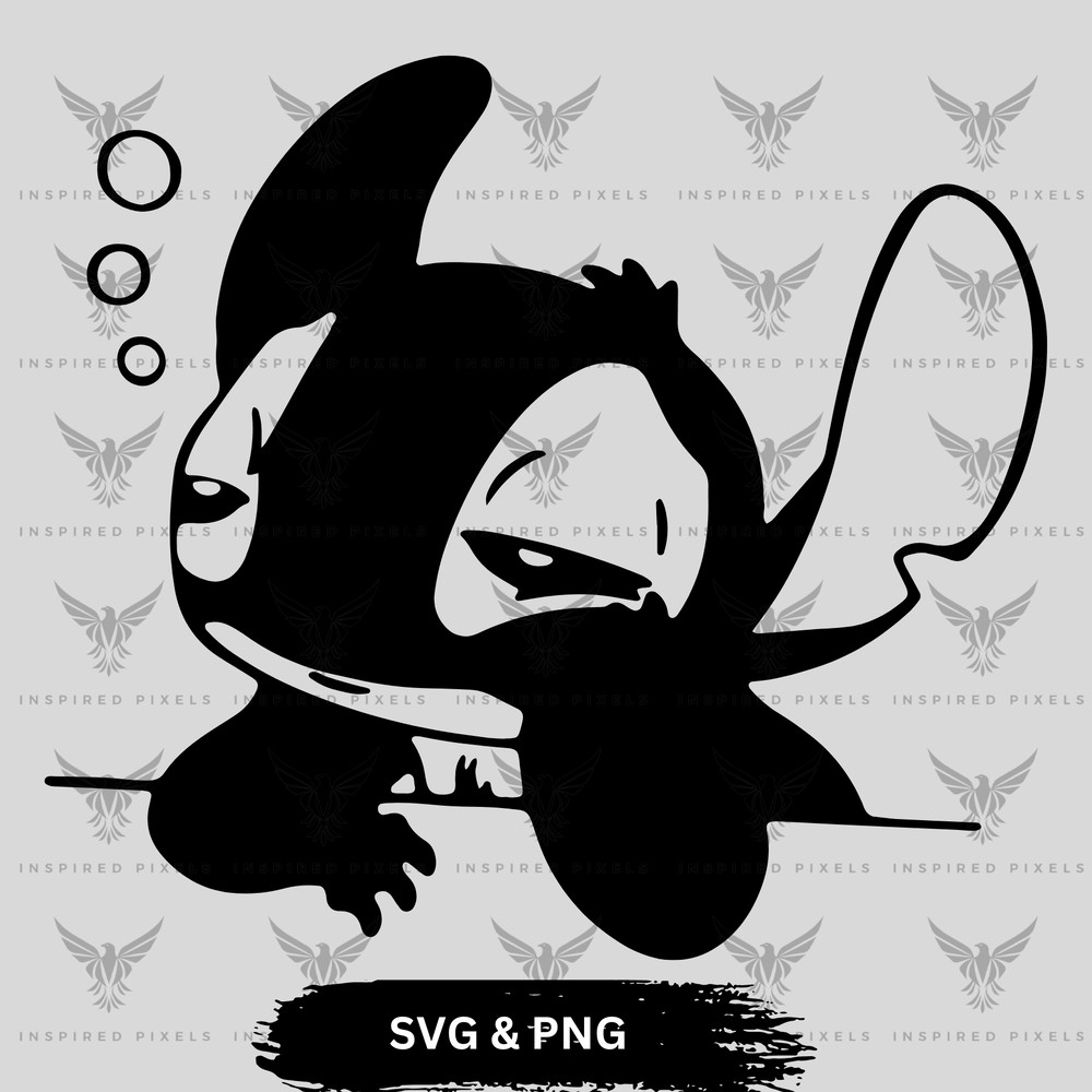 Stitch Svg Black And Whitestitch Svgstitch Pngstitch Bunnystitch Bunny Svgstitch Bunny Pngstitch Sv 0