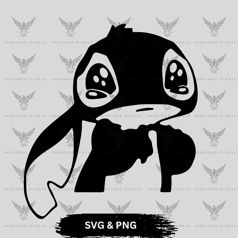 Stitch Svg Black And Whitestitch Svgstitch Pngstitch Bunnystitch Bunny Svgstitch Bunny Pngstitch Sv 0