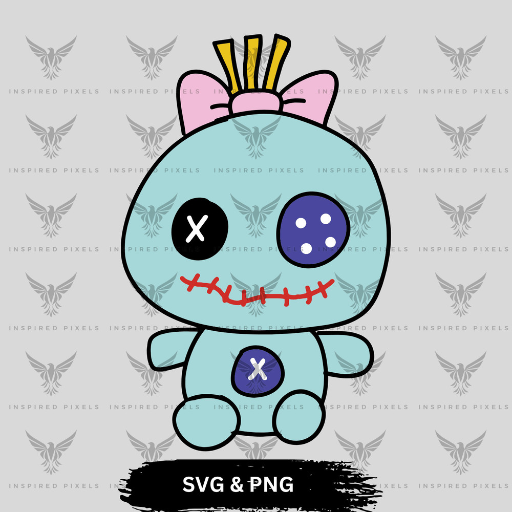 Stitch Bunny Stitch Bunny SVG Stitch Bunny PNG Stitch SVG File Stitch PNG File Transparent Backgrou 0