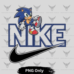 sonic nike png,nike sonic png,sonic nike logo png, sonic the hedgehog png, nike sonic game png,just do it png
