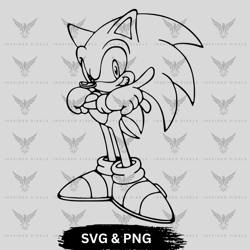 sonic outline svg,sonic outline png,super sonic svg png,sonic svg,sonic png,4,sonic svg black and white,cricut sonic svg