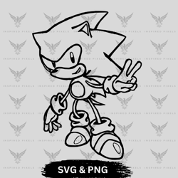 sonic outline svg,sonic outline png,super sonic svg png,sonic svg,sonic png,9,sonic svg black and white,cricut sonic svg