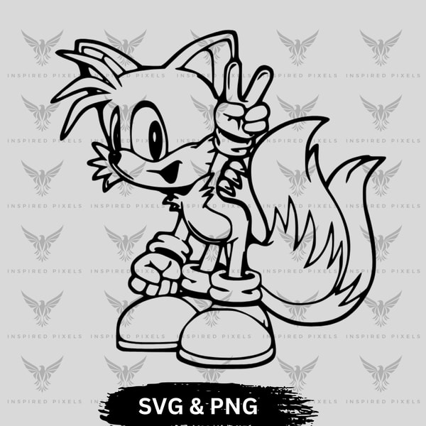 Fast Sonic Outline.pdf sonic outline svg,sonic outline png,super sonic svg png,soni | Inspire ...