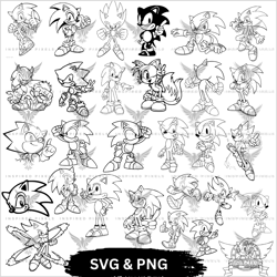 sonic outline svg bundle,sonic outline png bundle,super sonic svg png,sonic svg,sonic png,sonic svg black and white