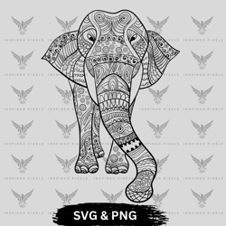mandala elephant svg, mandala elephant png, transparent mandala elephant svg,transparent mandala elephant png, elephant