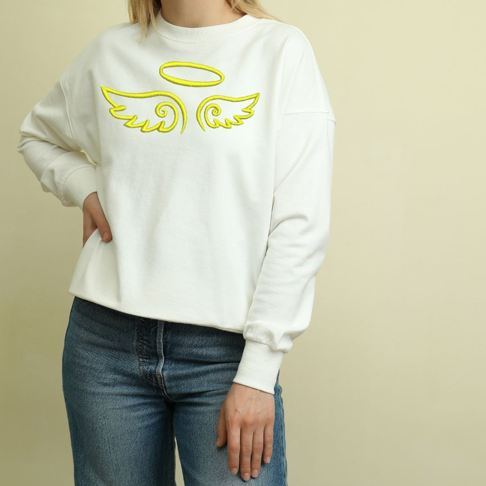 Angel Wings Embroidery Decor DIY Projects Craft Supplies 2