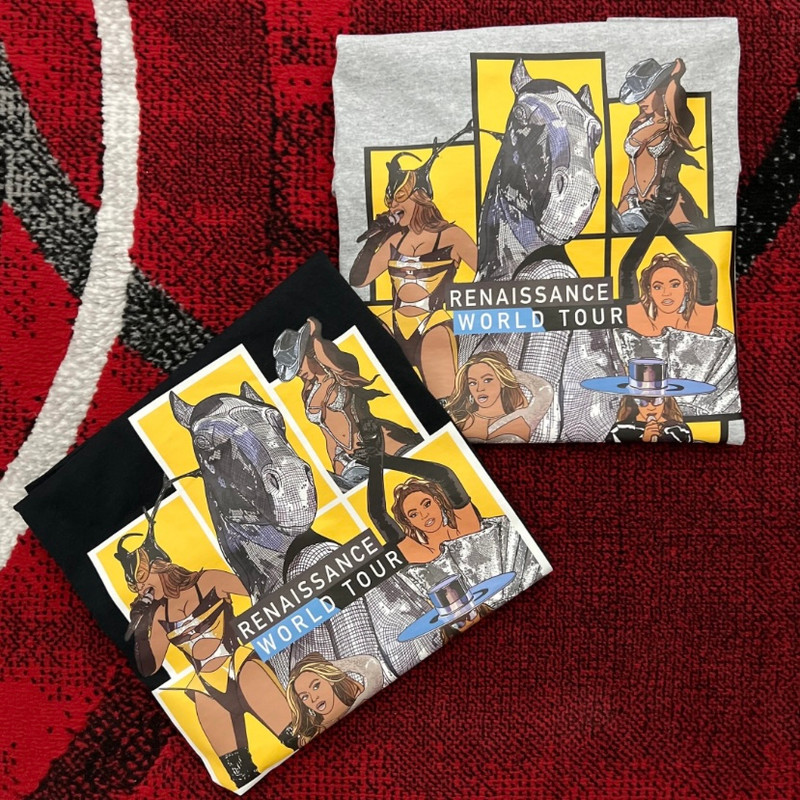 Beyonce Unisex TShirt Renaissance World Tour 1