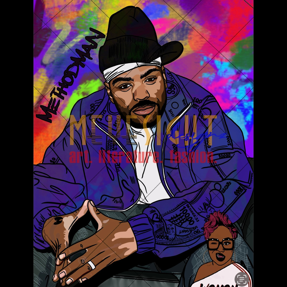 Digital Download Method Man Rapper JPG PNG 0