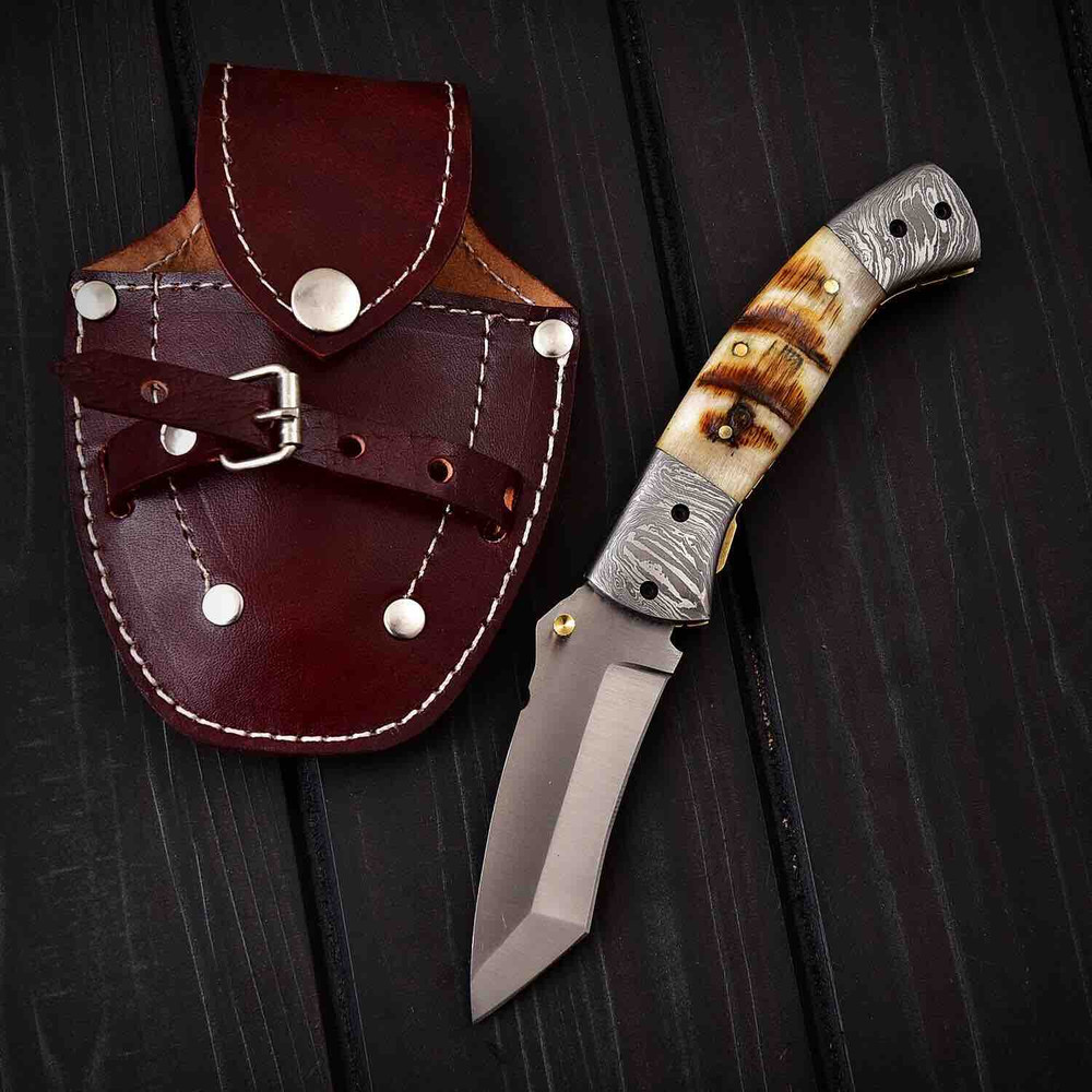 HANDMADE D2 STEEL LINER LOCK KNIFE 0