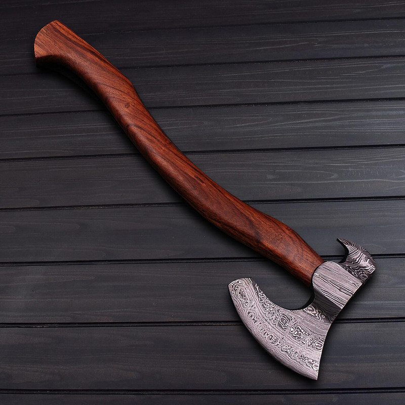 Damascus Viking Axe 0