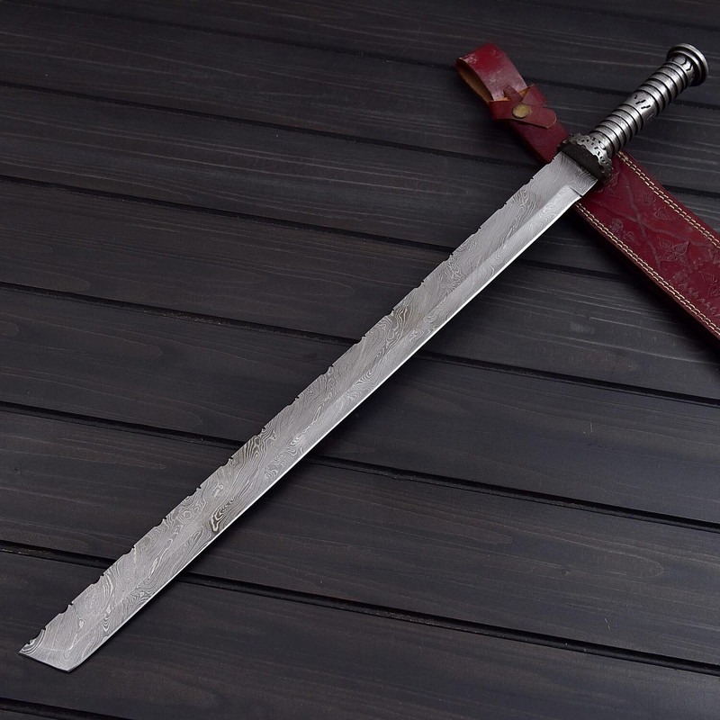 Damascus Tanto Sword 2