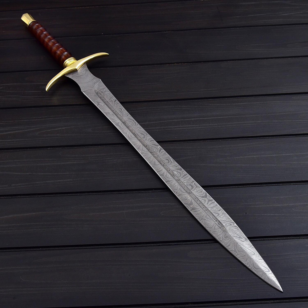 Damascus Viking Sword 0