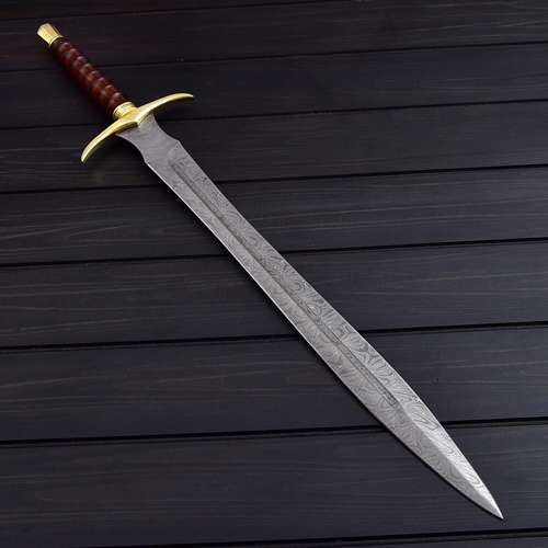 Damascus Viking Sword