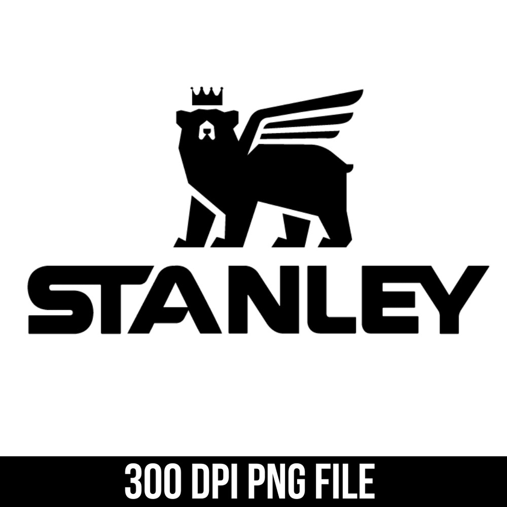 Stanley Logo Png Silhouette For Cricut Stanley Cricut Designs Stanley Logo PNG Transparent Black St 0
