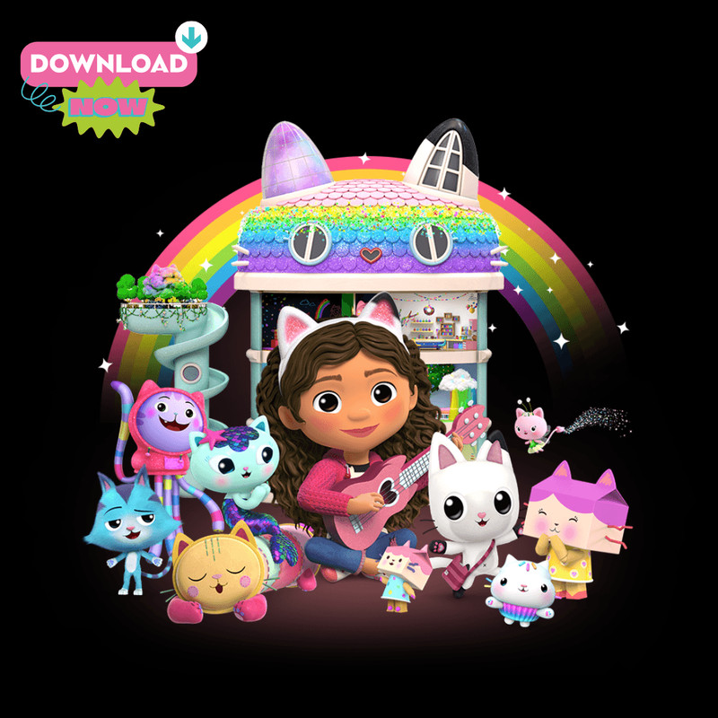 Gabbys Doll House Png Transparent Background Gabby Doll House Png Logo De La Maison De Poupee De Ga 0