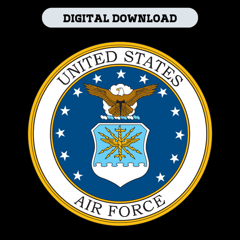 US Air Force Logo SVG PNG 0
