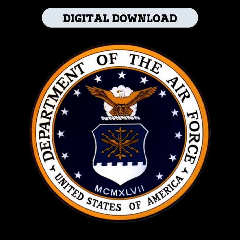 US Air Force Logo SVG PNG 1