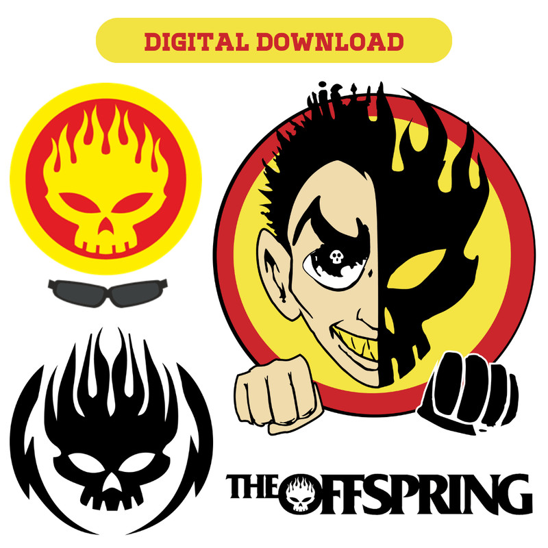 The Offspring Band Logo Bundle PNG 0