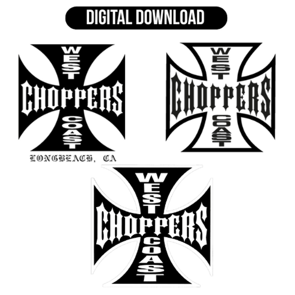 Logo Chopper Garage PNG Vector West Coast Choppers Logo PNG 0