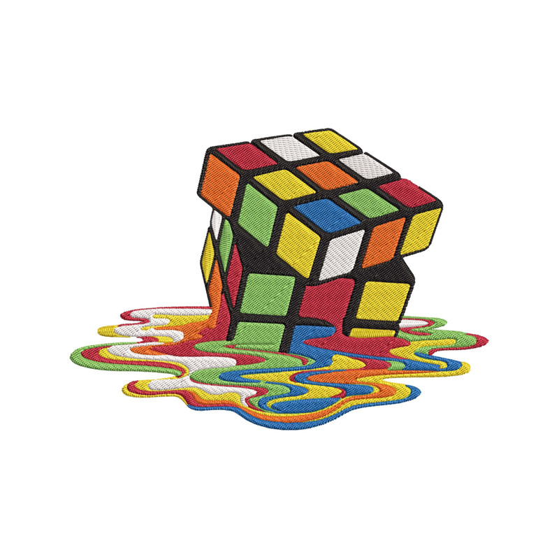 RUBIKS CUBE COLLECTION Embroidery Machine Designs PES JEF HUS DST EXP VIP XXX 2
