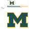 COLLEGE SPORTS UNIVERSITY MICHIGAN WOLVERINES LOGOS Embroidery Machine Designs 11