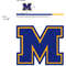 COLLEGE SPORTS UNIVERSITY MICHIGAN WOLVERINES LOGOS Embroidery Machine Designs 18
