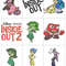INSIDE OUT CARTOON CHARACTERS Embroidery Machine Designs PES JEF HUS DST EXP VIP XXX 0