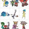 INSIDE OUT CARTOON CHARACTERS Embroidery Machine Designs PES JEF HUS DST EXP VIP XXX 1