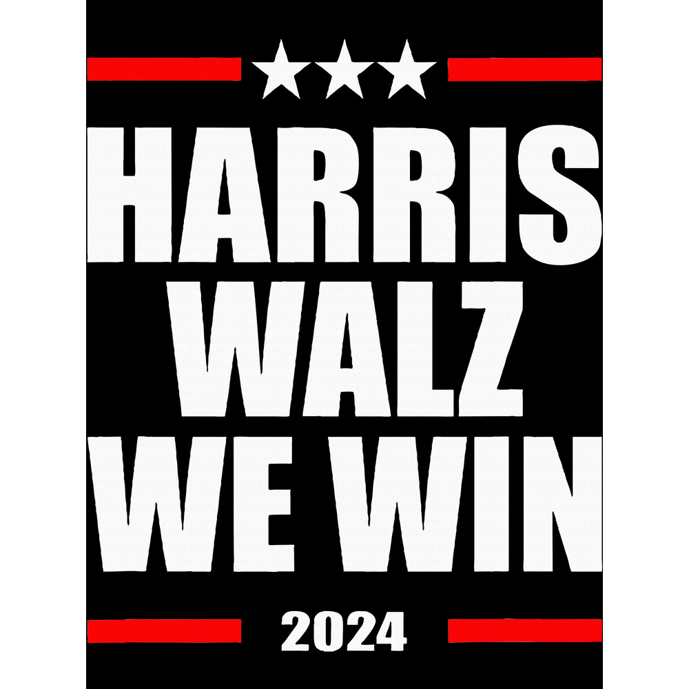 Classic Retro Vote For Harris Walz We Win 2024 Election PNG 0