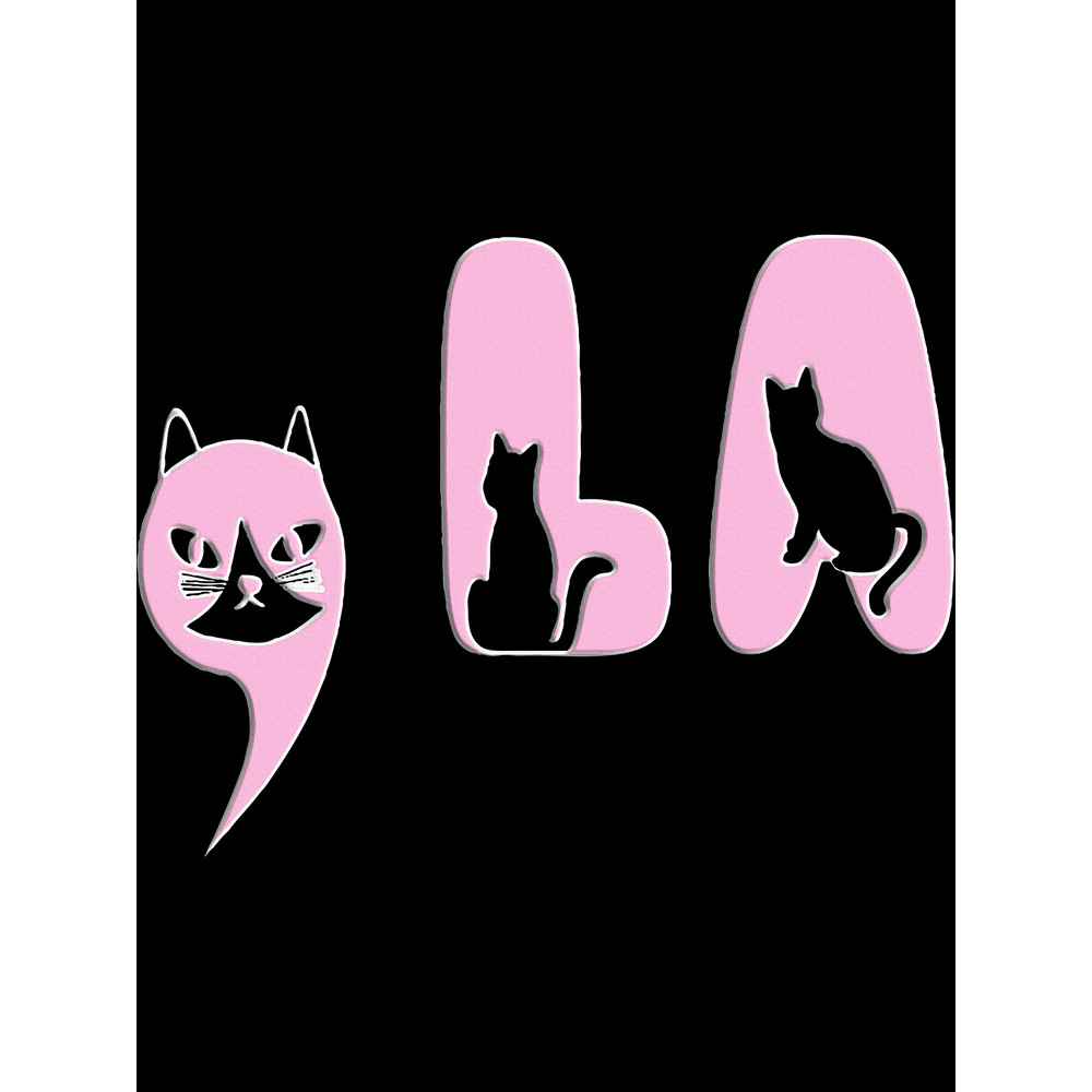 Comma La Funny Kamala Harris 2024 President Retro Cat PNG 0