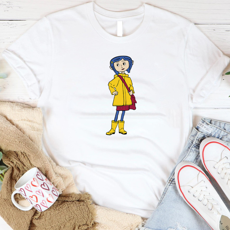 Coraline Horror Halloween Movie Vintage Halloween Spooky Season Fall Season PNG 0