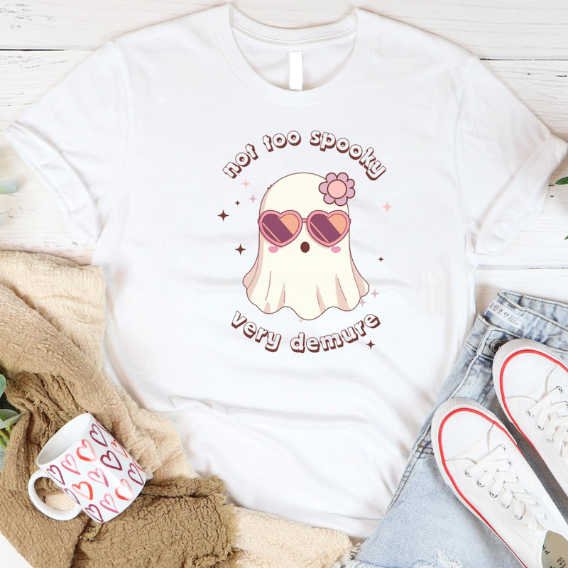 Not Too Spooky Very Demure Very Mindful Very Cutesy PNG 0