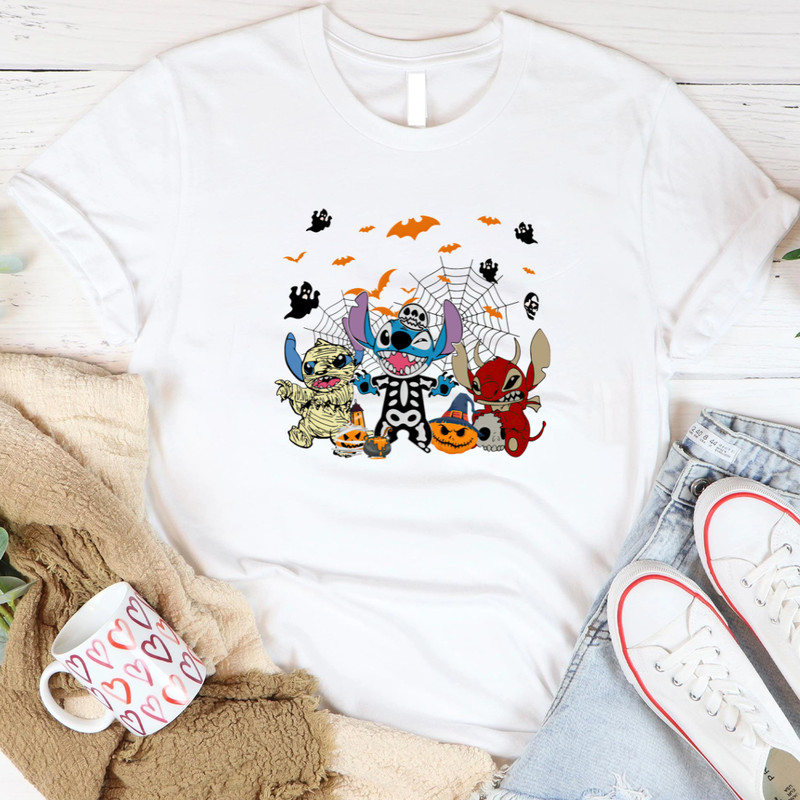 Stitch Halloween Shirts Disney Halloween PNG 0