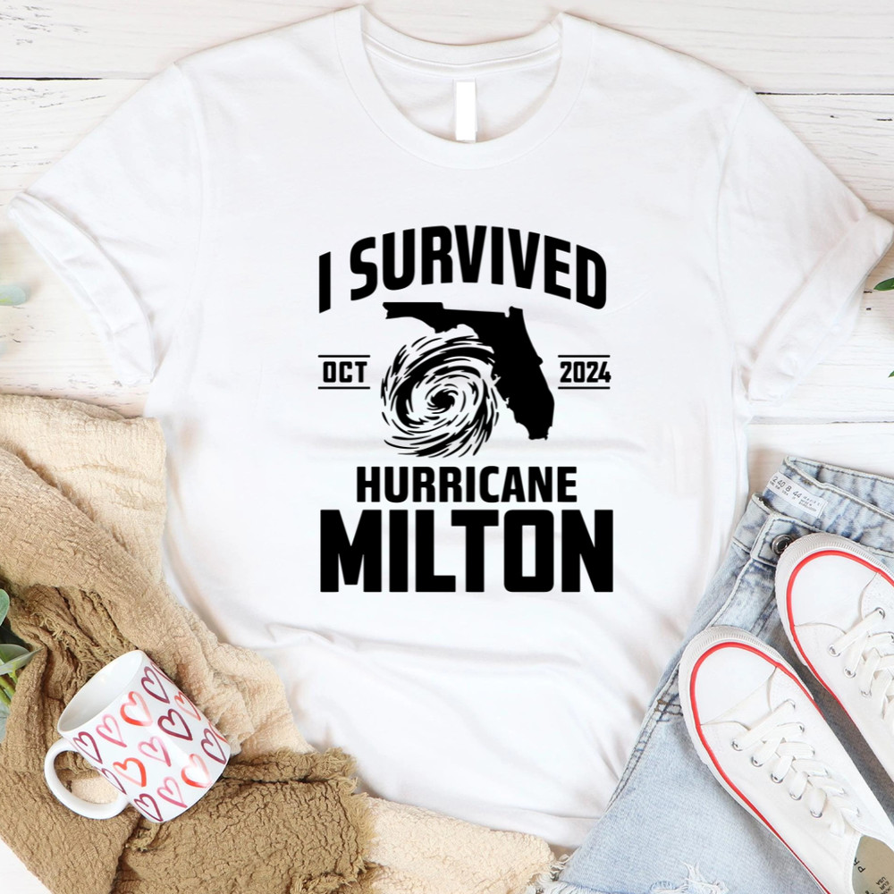 I Survived Hurricane Milton Florida Tropical Storm PNG 0