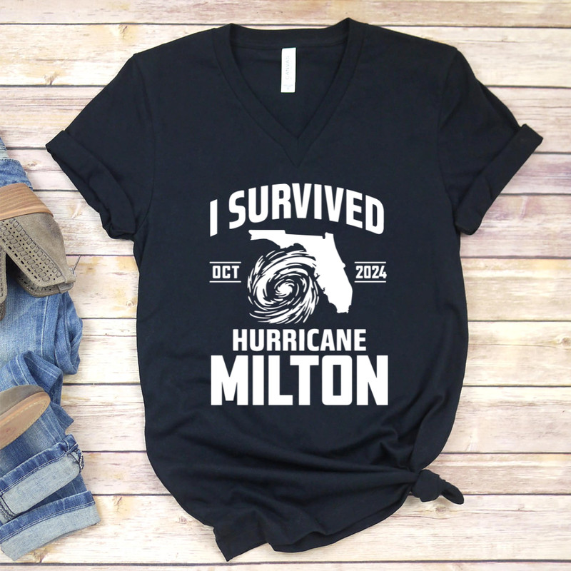 I Survived Hurricane Milton Florida Tropical Storm PNG 1