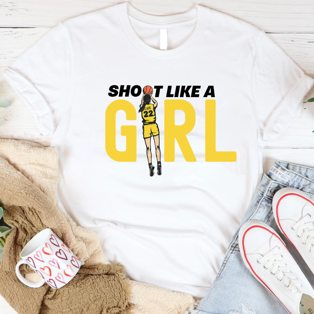 Shoot Like A Girl Vintage Caitlin 22 Clark PNG 0