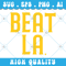 BEAT LA SVGPNG AI EPS 0