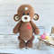 Crochet Amigurumi Pattern Teddy Bear Brownie PDF Pattern 2
