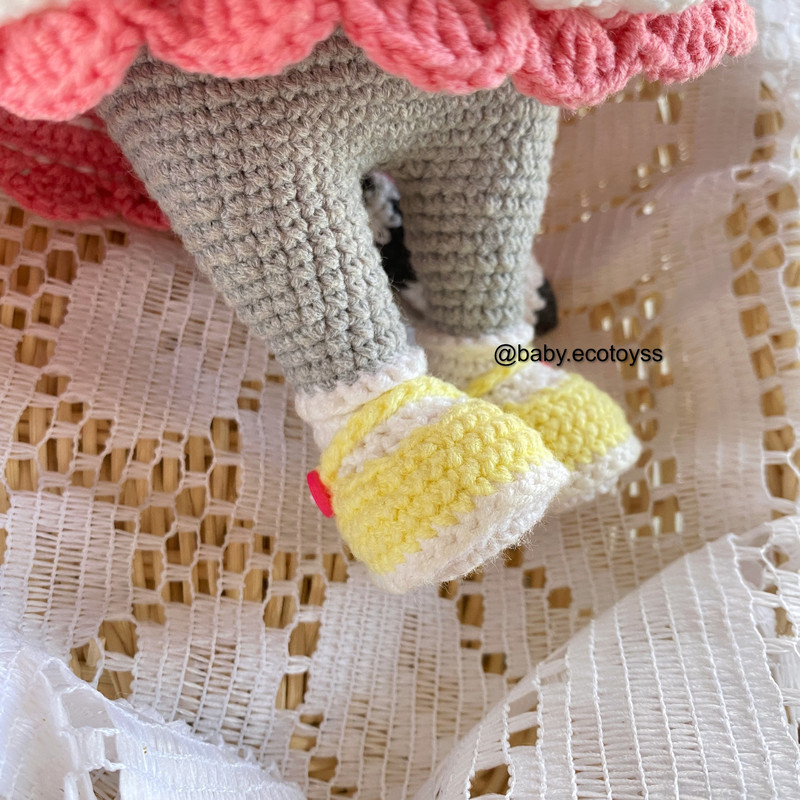 Crochet Amigurumi Pattern Raccoon Marla Toy 4