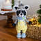 Crochet Amigurumi Pattern Raccoon Max Toy 1