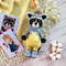 Crochet Amigurumi Pattern Raccoon Max Toy 12