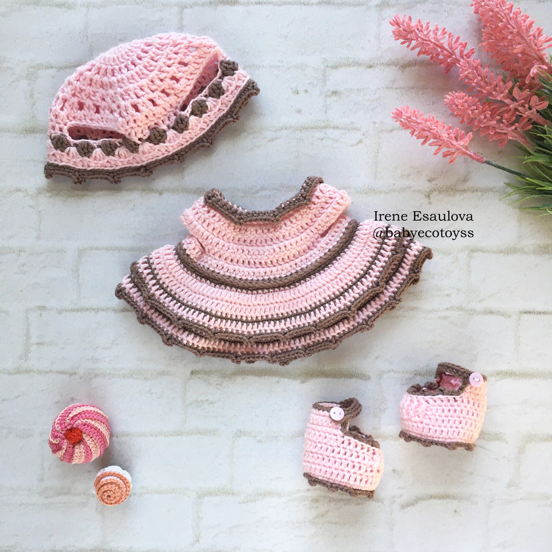 Crochet Amigurumi Pattern Kitty Lily In Outfit 12