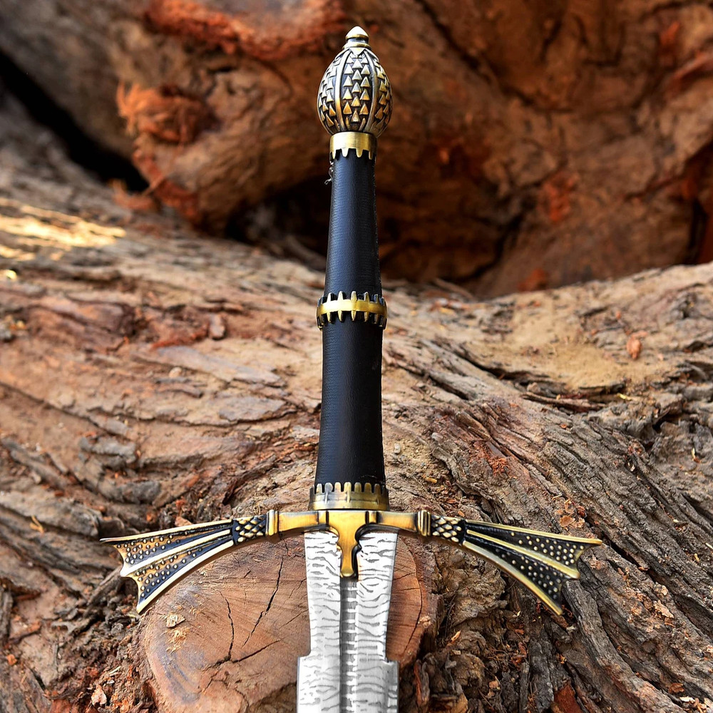 Dark Sister Sword Of Daemon Targaryen With Plaque Blackfyre Sword Longclaw Sword Needle Sword Gift 3