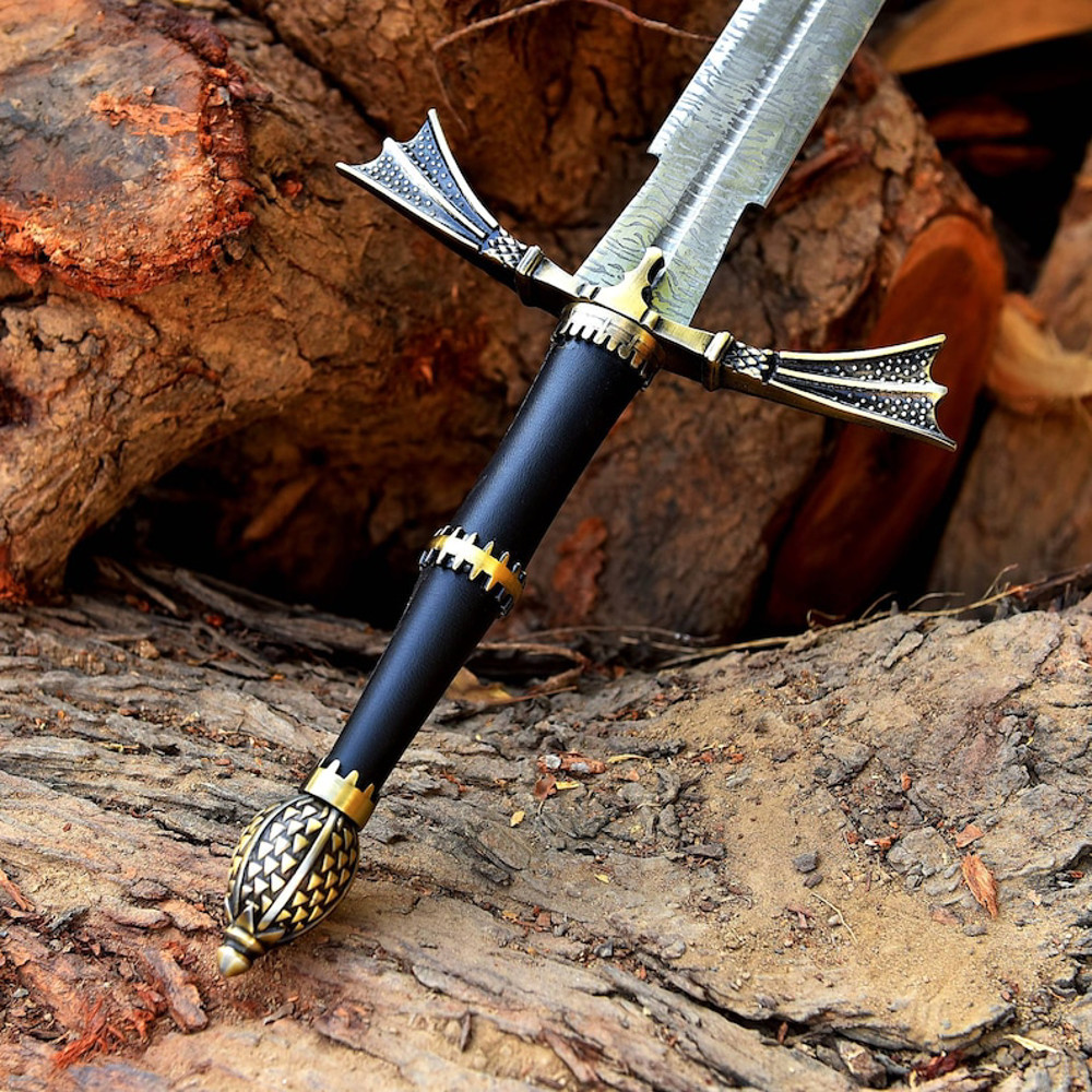 Dark Sister Sword Of Daemon Targaryen With Plaque Blackfyre Sword Longclaw Sword Needle Sword Gift 1