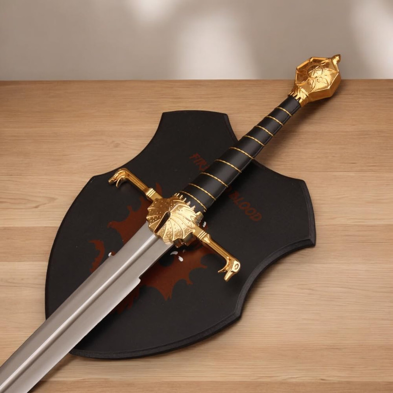 Dark Sister Sword Of Daemon Targaryen With Plaque Blackfyre Sword Longclaw Sword Needle Sword Gift 4