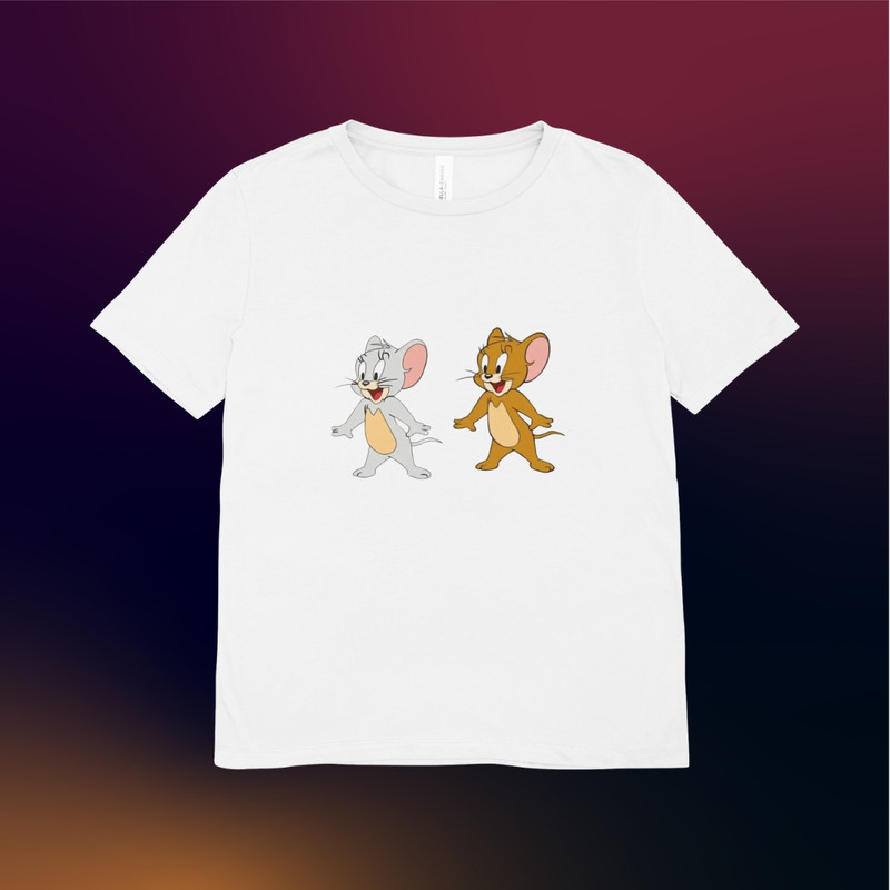 Cute Jerry PNG Clipart Cartoon Character Digital Download Printable Art For Crafts And Stickers 1