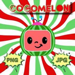 adorable cocomelon png bundle for kids high quality printable digital files for crafts birthday and party decor